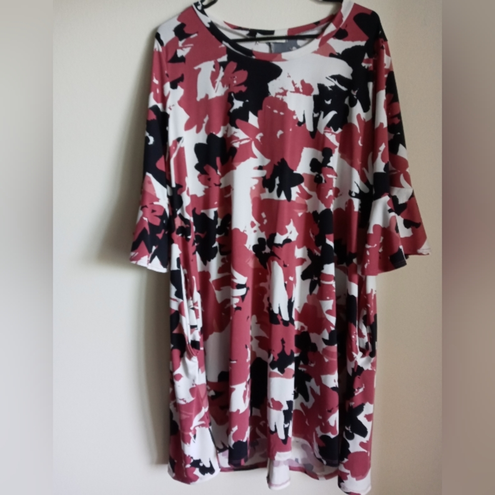 Lily Sky Tunic Size 3X Pockets